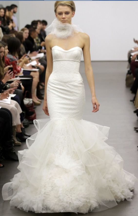 Abiti da sposa vera wang collezione 2014