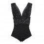 Body con paillettes KOAN Donna