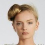 Chignon alto e laterale