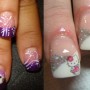 Hello Kitty nail art design