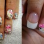 Idee 2011 per nail art design Hello Kitty