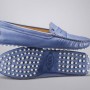 Mocassino in pelle blu Tod s primavera 2011