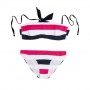 Bikini a fascia con righe Zara estate 2011