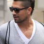 Marco Borriello con la cresta