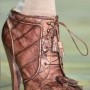 Scarpe stringate alte inverno 2011 2012 Roberto Cavalli