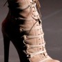 Stivaletto stringato con tacco inverno 2011 2012 Christian Dior