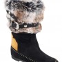 Stivale basso con risvolto in ecopelliccia Pittarello inverno 2012
