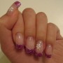 Nail art con french