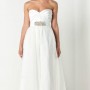 Abito da sposa Max Mara 2012 bustier mod Iarda con cintura di perle e cristalli