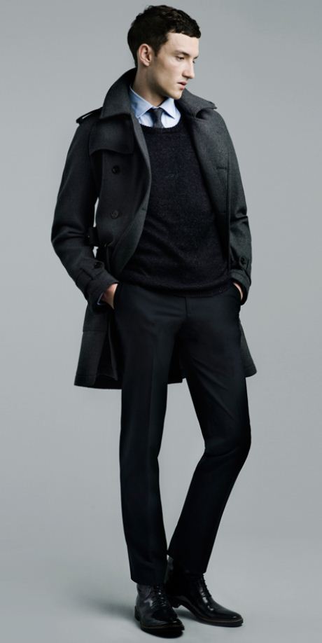 Catalogo Zara uomo inverno 2011 2012: abiti, giacche, cappotti e piumini