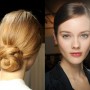 Chignon per capelli lunghi fronte e retro