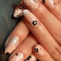 Nail art 2012 foto decorazioni unghie fantasia floreale con tip