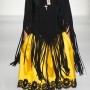 Poncho e gonna ampia Moschino collezione primavera estate 2012