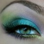 make up occhi colorato