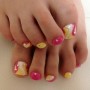 Foto nail art pedicure estate 2012