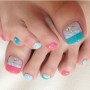 Idea nail art piedi