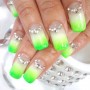 Nail art colori fluo