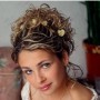 Pettinatura sposa con capelli raccolti