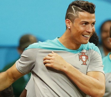 Nuovo Taglio capelli Cristiano Ronaldo mondiali 2014