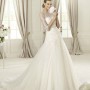 Abito da sposa Pronovias 2013 con maniche velate mod Duquesa