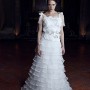 Abito da sposa a balze Alberta Ferretti 2013