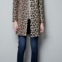 Cappotto leopardato Zara inverno 2012 2013 euro 129