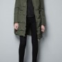 Piumino lungo Zara inverno 2013 euro 139