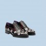 Scarpe stringate Prada con fiori collezione inverno 2013 euro 890