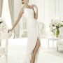 Vestito da sposa Pronovias 2013 con spacco frontale mod Urgel