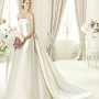 Vestito da sposa Pronovias 2013 con strascico mod Ubina