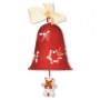 Campana in vetro Thun Natale 2012 con orsetto Teddy di ceramica prezzo euro 16 50