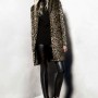 Cappotto leopardato e pantaloni in pelle Mango inverno 2012 2013