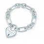 Bracciale in argento Tiffany con cuore prezzo euro 490