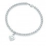 Bracciale in argento a perline con cuore Tiffany euro 150