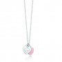 Collanina con due cuori mini Tiffany in argento euro 120