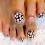 Disegni nail art pedicure 2013