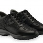 Scarpe Hogan Interactive con ricami in sangallo e logo con paillettes estate 2013 prezzo euro 495