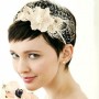 Pettinatura sposa per capelli corti 2013