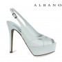 Sandali slingback da sposa Albano 2013