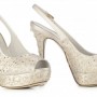 Sandalo gioiello slingback da sposa Loriblu primavera estate 2013