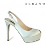 Sandalo slingback da sposa Albano 2013