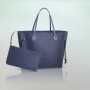 Novita borsa Neverfull in pelle Epi Louis Vuitton color blu autnno inverno 2013 2014