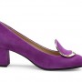 Decollete viola tacco medio Geox inverno 2013 2014