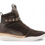 Sneakers con borche e pelle effetto pitone Geox inverno 2013 2014