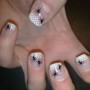 Idea Nail art Halloween con stickers