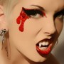 Make up Halloween vampira