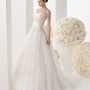 Abito da sposa con scollo a cuore 2014 Rosa Clara