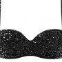 Reggiseno a balconcino con paillettes Intimissimi Capodanno 2014 prezzo 49 90 euro