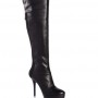 Stivale cuissards Guess con tacco a stiletto inverno 2014 prezzo 315 euro