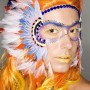 Trucco maschera per Carnevale